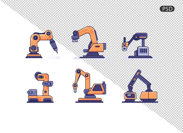 PSD automated robotic welding arm