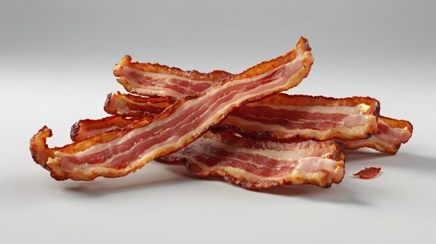 PSD bacon with transparent background