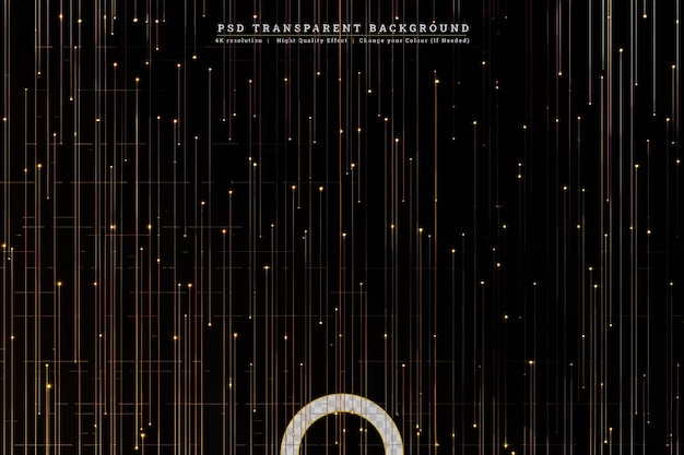 PSD bamboo patterned curtain textured backdrop on transparent background