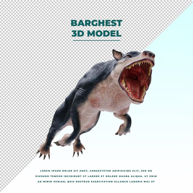 PSD barghest isolated