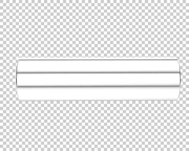 PSD battery isolated on transparent background 3d rendering illustration