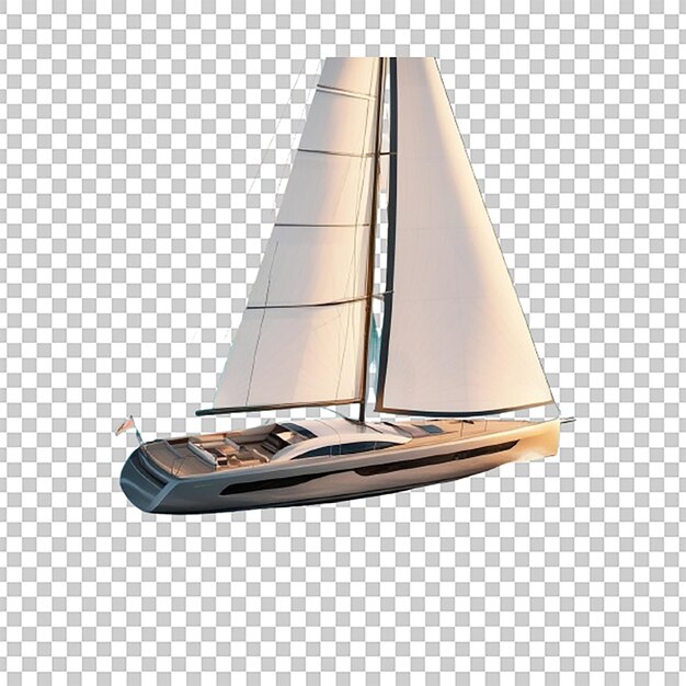 PSD beautiful boat generative ai artwork