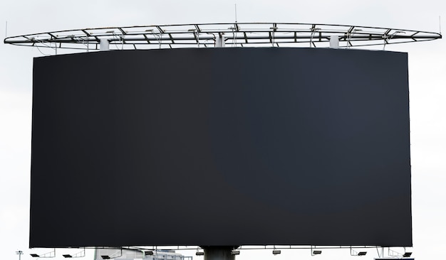PSD blank billboard mockup
