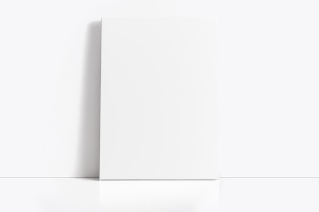 PSD blank canvas mockup