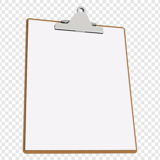 PSD blank clipboard mockup