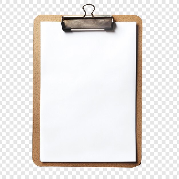 PSD blank clipboard mockup