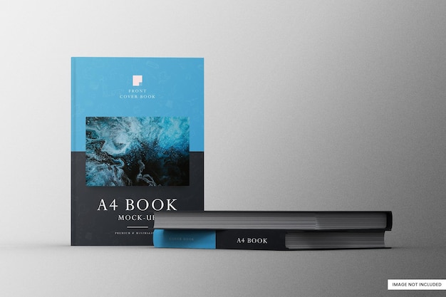 PSD book a4 mockup psd template