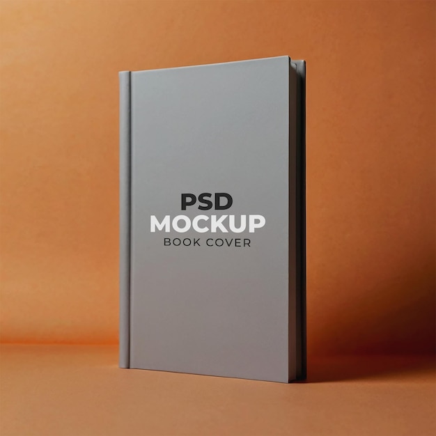 PSD book cover mockup