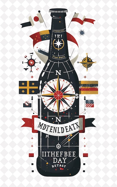 PSD a bottle of the word rustle on it