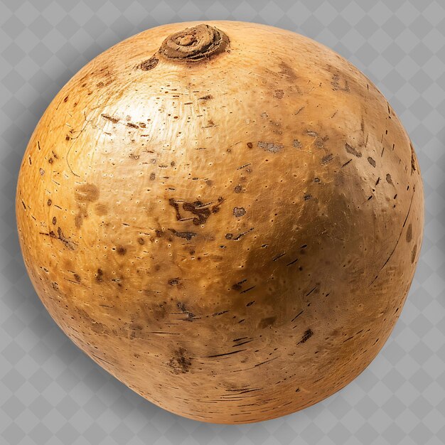 PSD a brown object with a black background with a spiral design