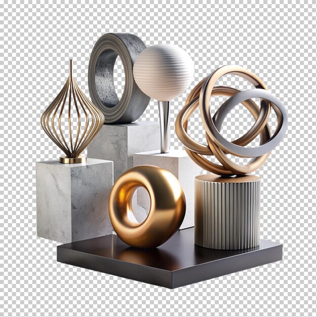 PSD calendar on transparent background