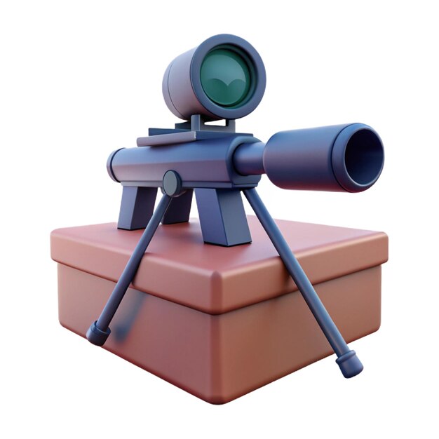 PSD a camera with a lens on it and a camera on top of it