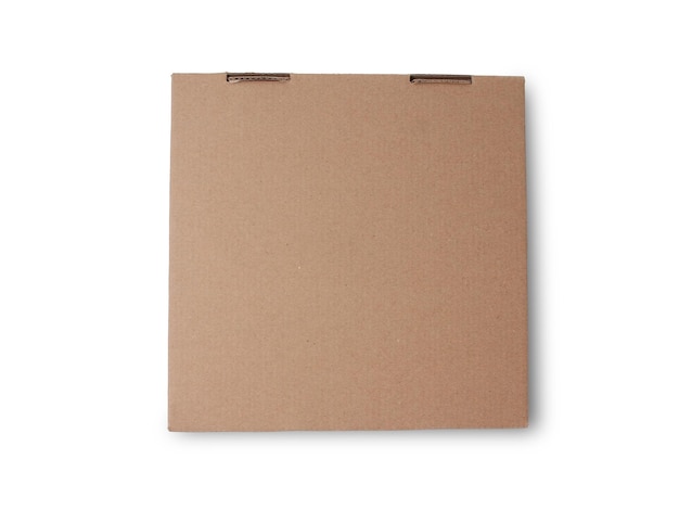 PSD cardboard box mock up template cut out