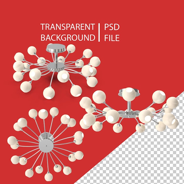 PSD ceiling lamp png