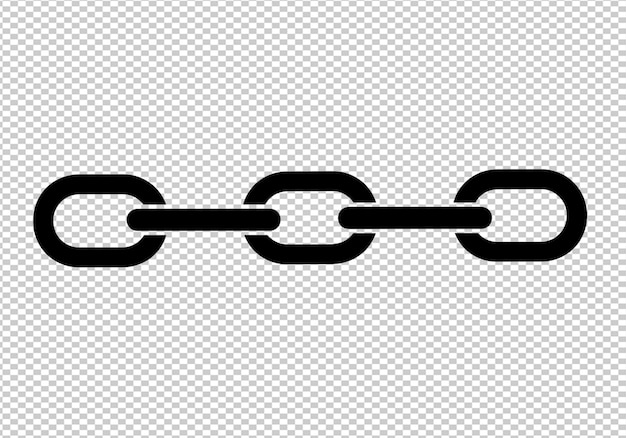 PSD chain link symbol interconnectedness strength and unity