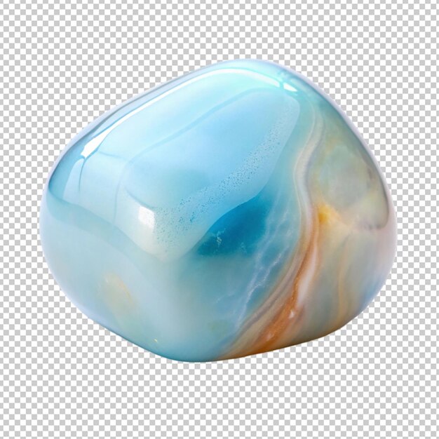 PSD chalcedony on transparent background
