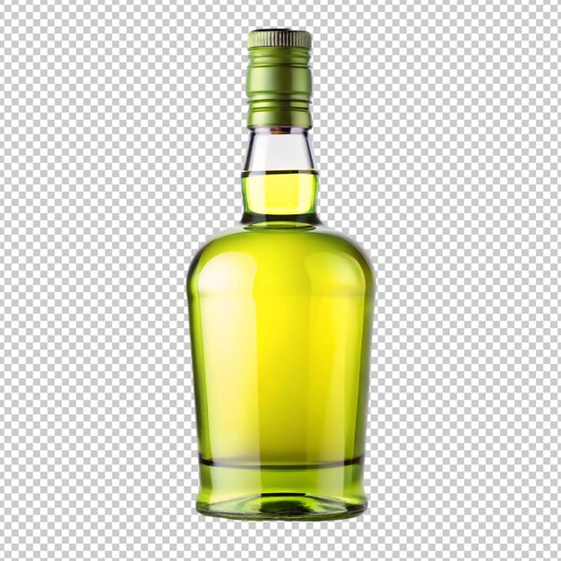 PSD chartreuse isolated transparent background