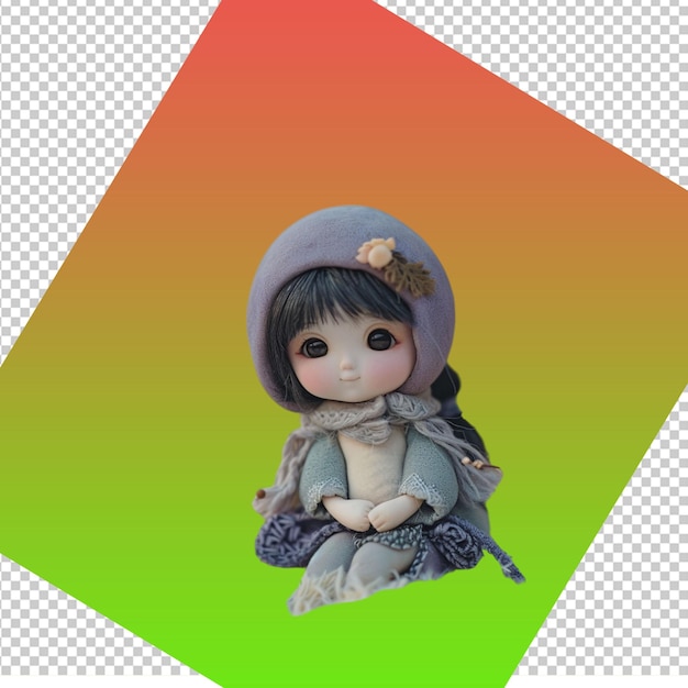 PSD china doll psd