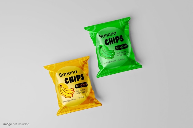 PSD chip bag mockup