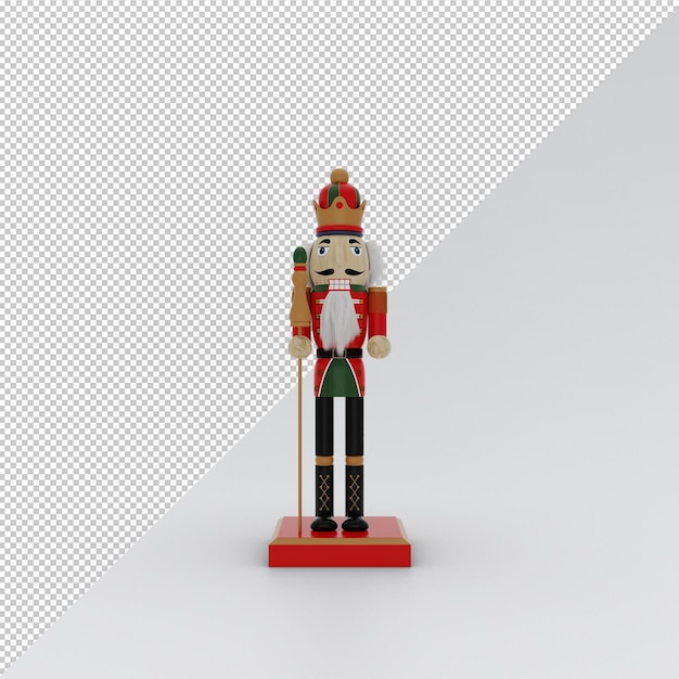 PSD christmas nutcracker soldier doll toy