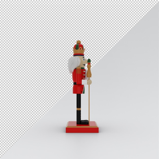 PSD christmas nutcracker soldier doll toy