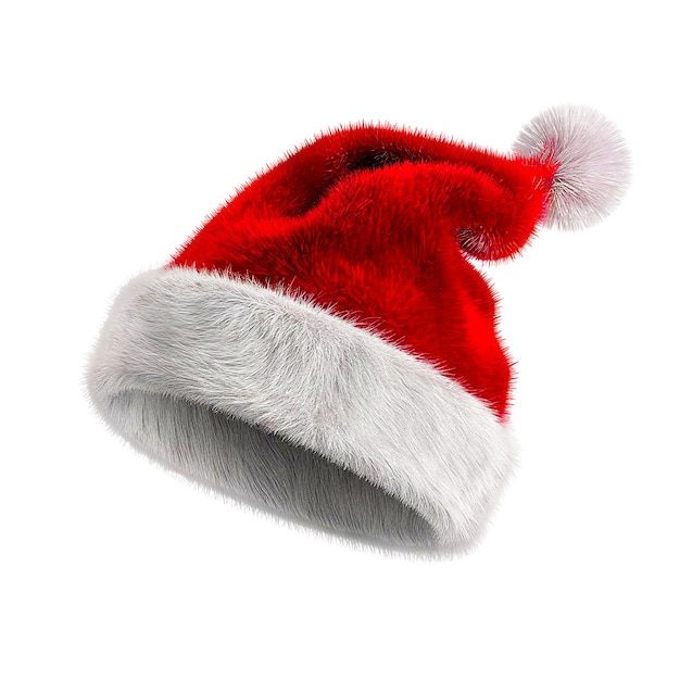 PSD christmas santa claus hat