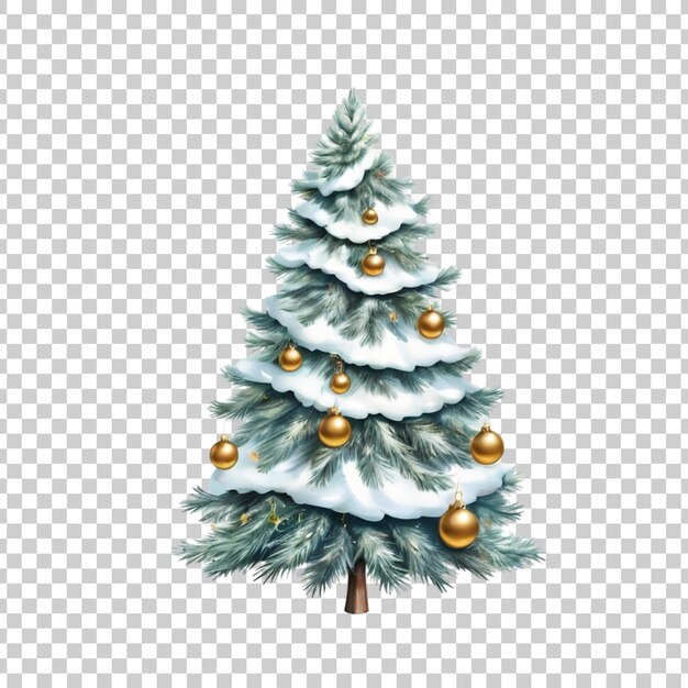 PSD christmas tree with a star on it