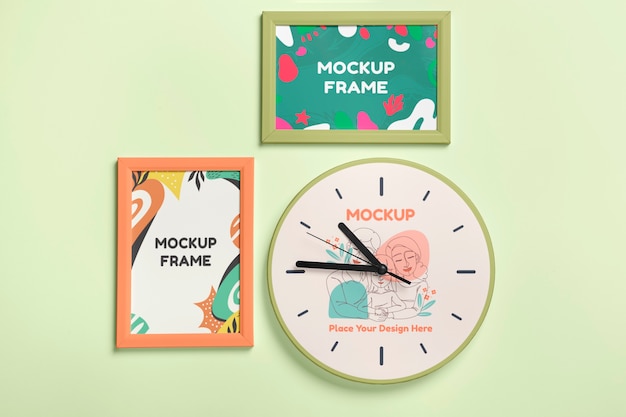 PSD clock  mockup design