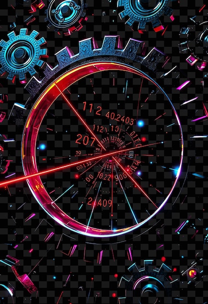 PSD a clock with the word quot no quot on it