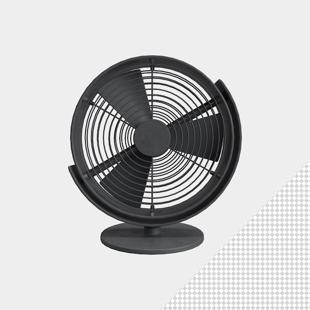 PSD close up on fan isoalted premium psd