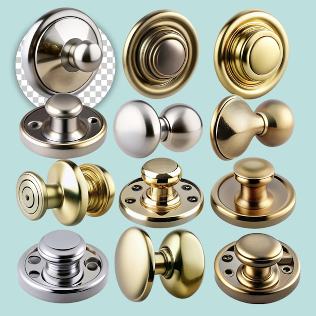 PSD closeup of door handle