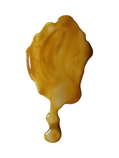 PSD closeup of a drop of water paint