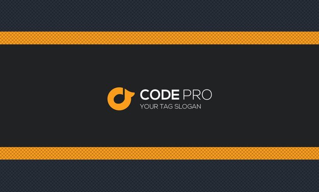 PSD code pro business card design
