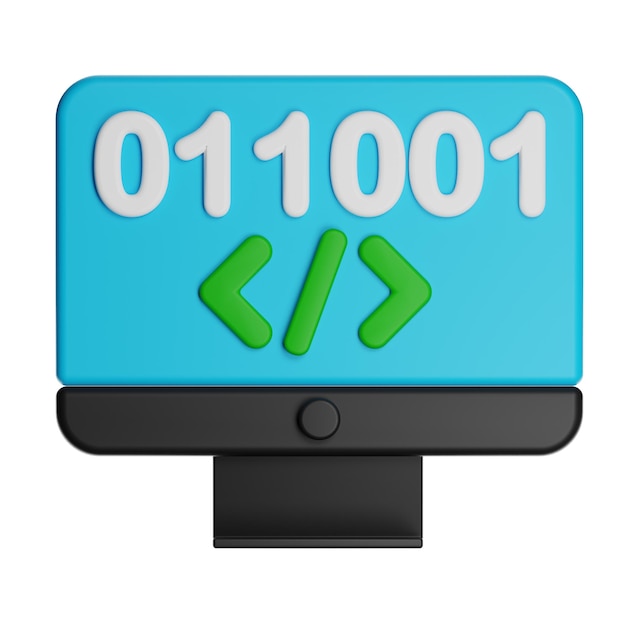 PSD coding monitor with binary code