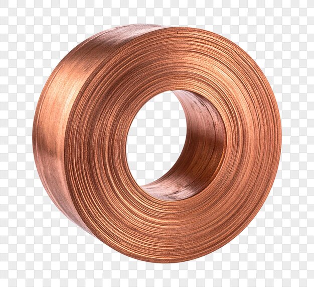 PSD coiled copper wire spool