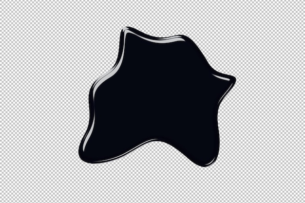 PSD colorful abstract shapes bubble 3d effect liquid organic shape creative element seamless