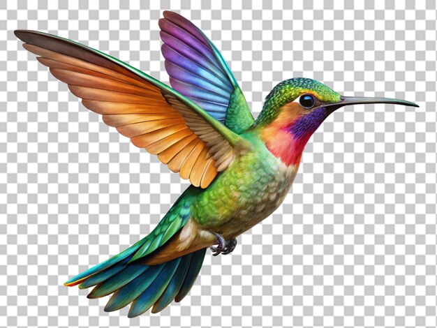 colorful hummingbird