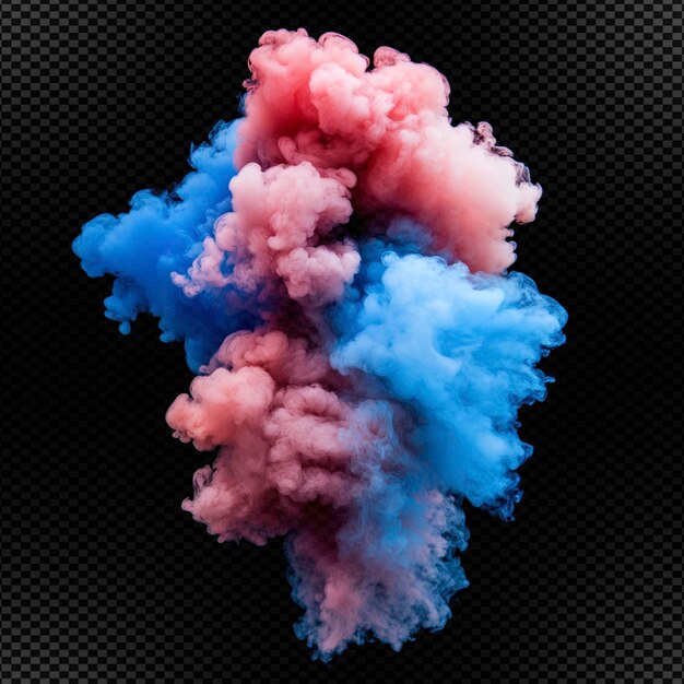 PSD colorful smoke