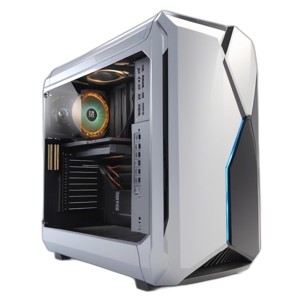 PSD computer psd on a white background