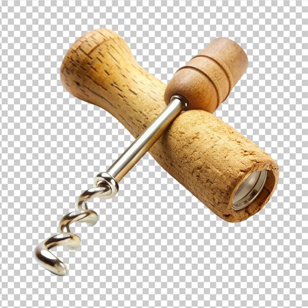 PSD corkscrew for wine bottle