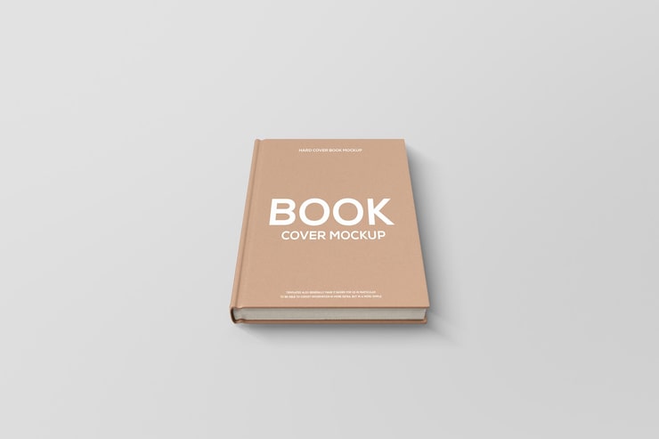 PSD cover book mockup