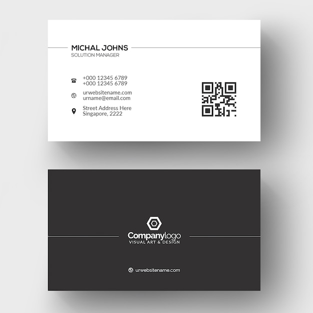 PSD creative business card design