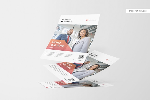 PSD creative flyer mockup