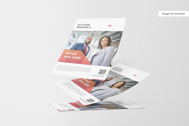 PSD creative flyer mockup