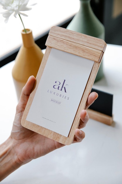 PSD a customized notepad mockup