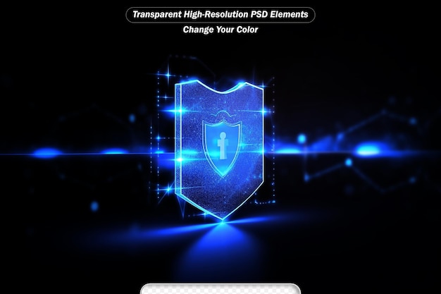 PSD cybersecurity data protection technology concept internet connection online network