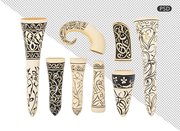 PSD decorative historical replica horn