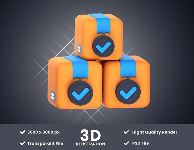 PSD delivery done 3d illustration suitable for concepts in design projects or presentations etc