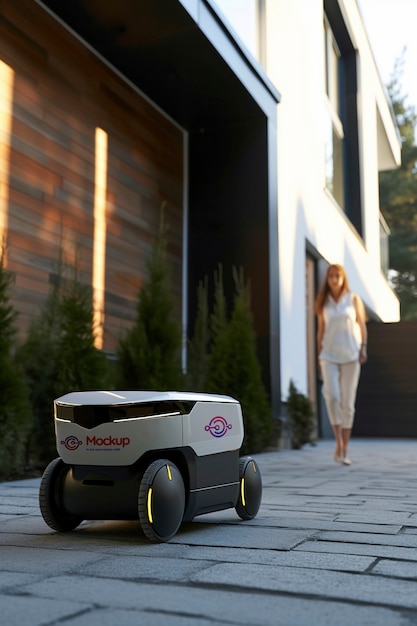 PSD delivery robot  mockup design