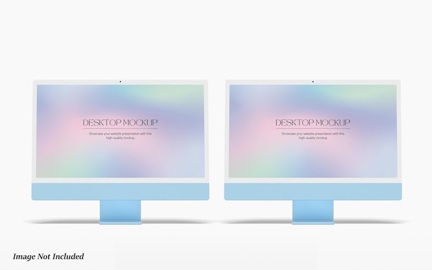 PSD desktop screen mockup premium psd